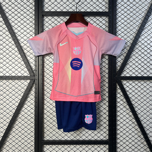 Barcelona 2025/26 Pink Kids