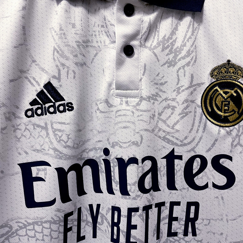 Real Madrid Chinese Dragon White Special Edition Shirt 22/23