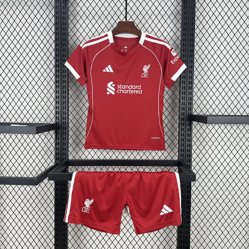 Liverpool 2025/26 Home Kids