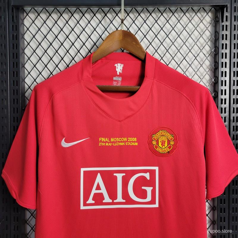 Man United 07/08 Home