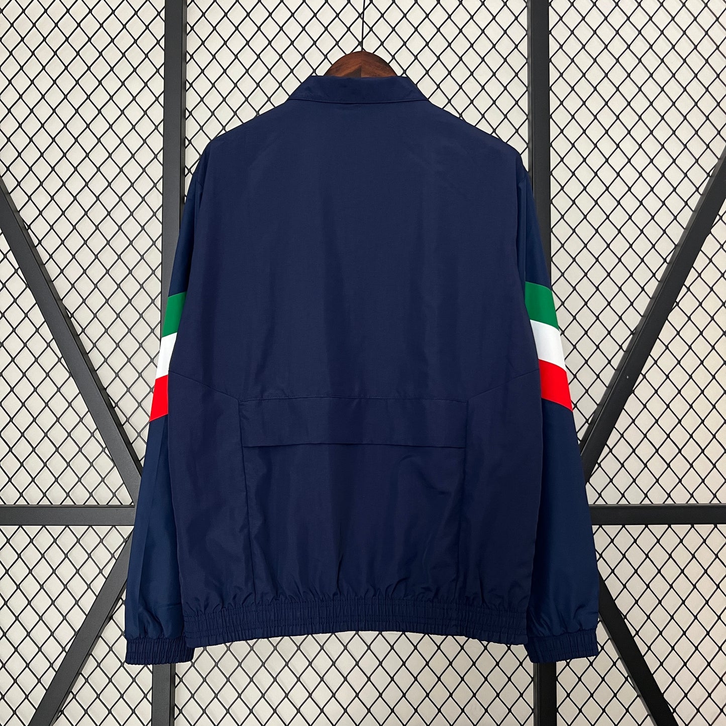 Italy Dark Blue Windbreaker