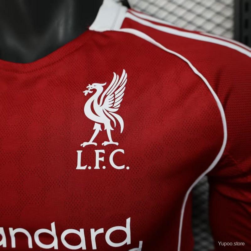 Liverpool Home 2025/26 Long Sleeve