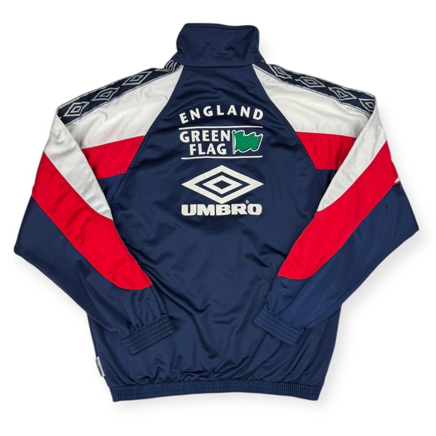 England 1998/99 Green Flag Vintage Jacket Blue