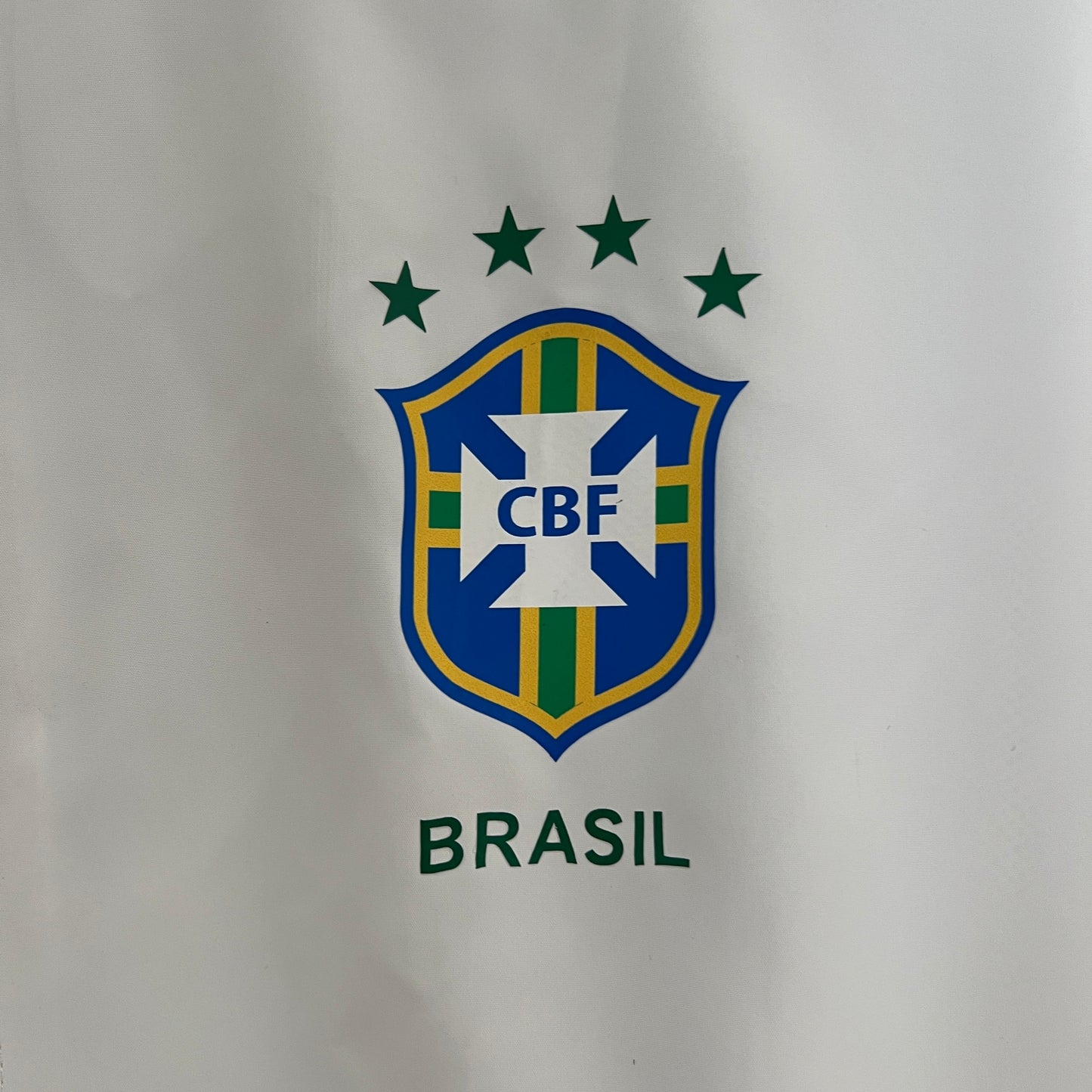 Brazil White Windbreaker
