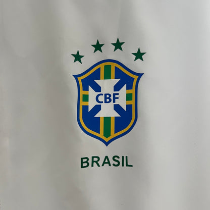 Brazil White Windbreaker