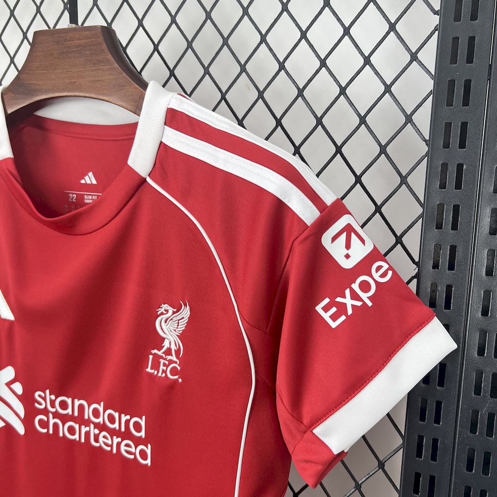 Liverpool 2025/26 Home Kids