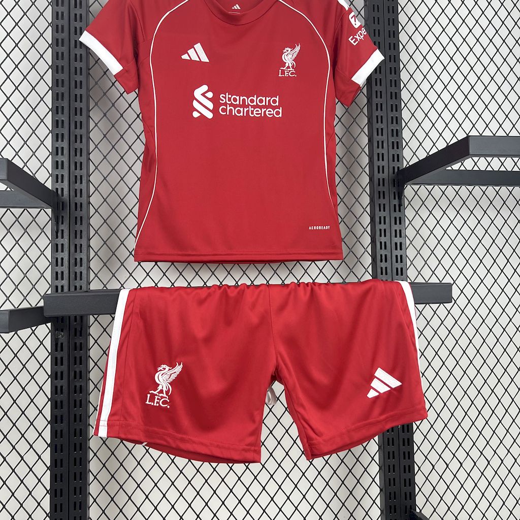 Liverpool 2025/26 Home Kids