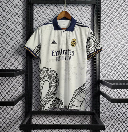Real Madrid Chinese Dragon White Special Edition Shirt 22/23
