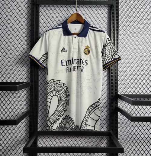 Real Madrid Chinese Dragon White Special Edition Shirt 22/23