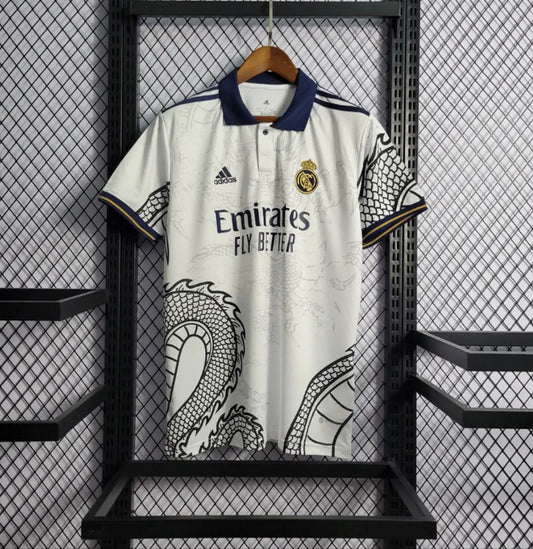 Real Madrid Chinese Dragon White Special Edition Shirt 22/23