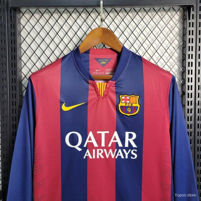 Barcelona Home Long Sleeve 2014/15