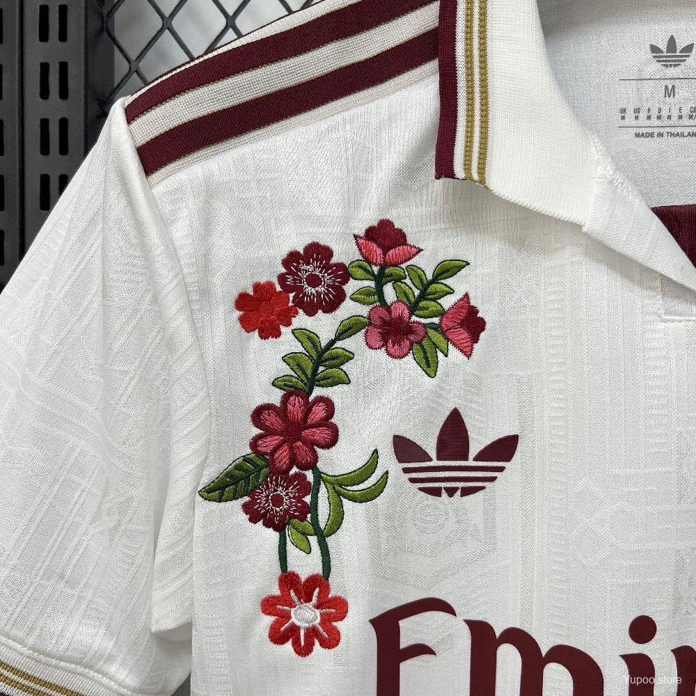 Arsenal Third Embroidered Flowers 2025/26