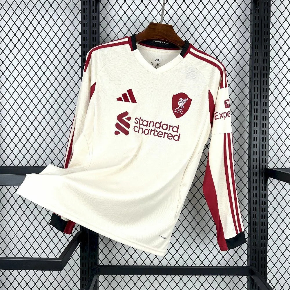 Liverpool Away Long Sleeve 2025/26
