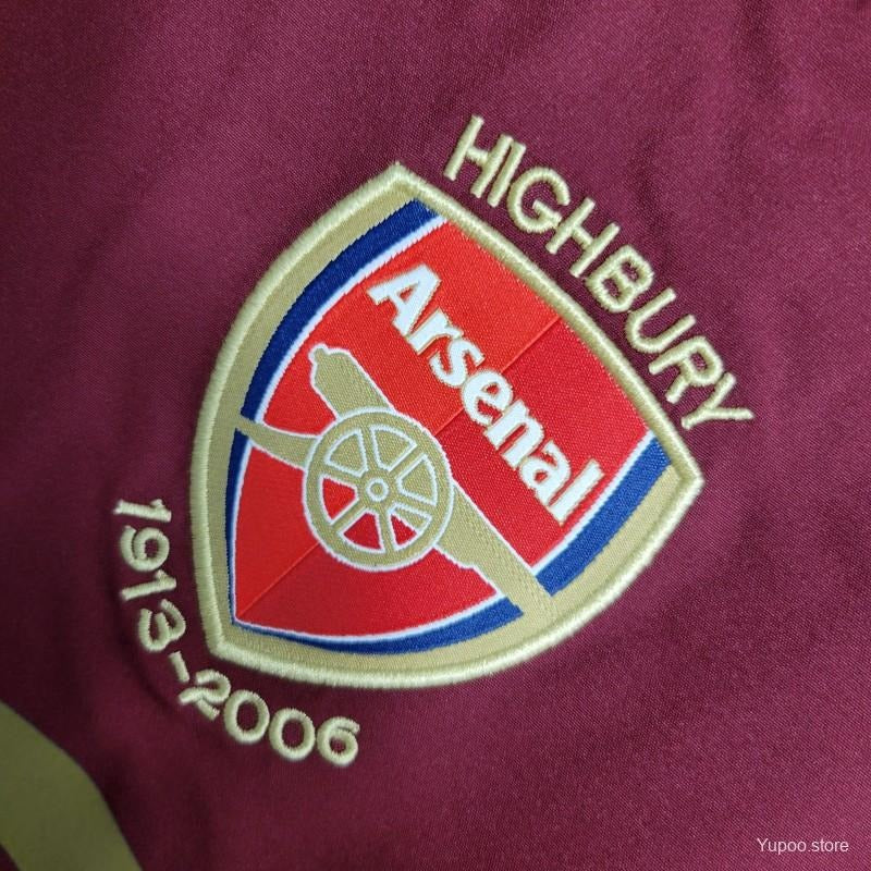 Arsenal Home Long Sleeve 2005/06