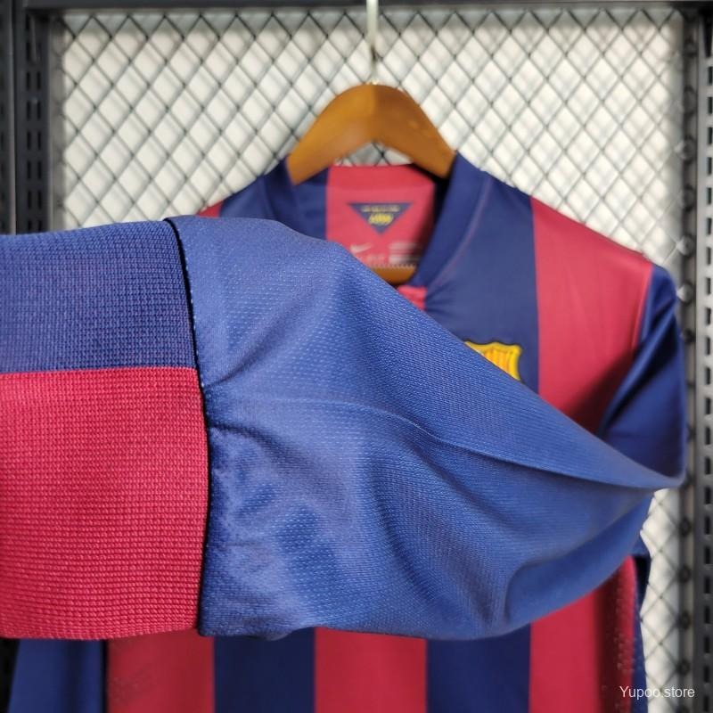 Barcelona Home Long Sleeve 2014/15