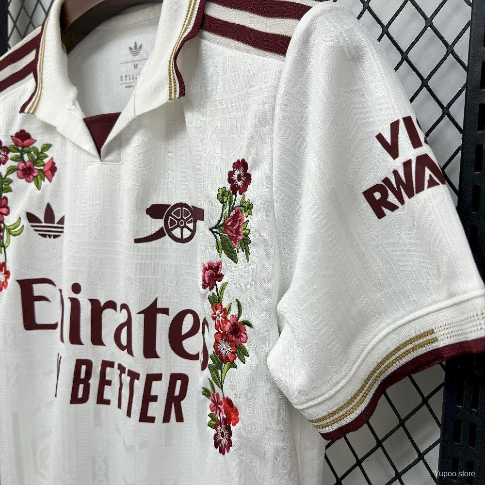 Arsenal Third Embroidered Flowers 2025/26