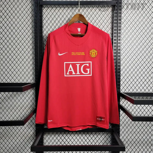 Man United 07/08 Home Long Sleeve
