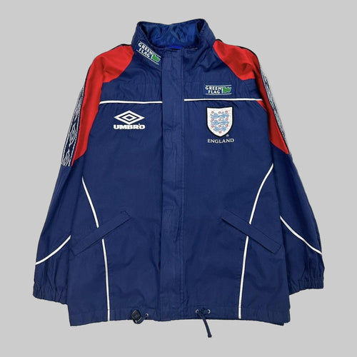 England 1998/99 Green Flag Vintage Jacket Blue